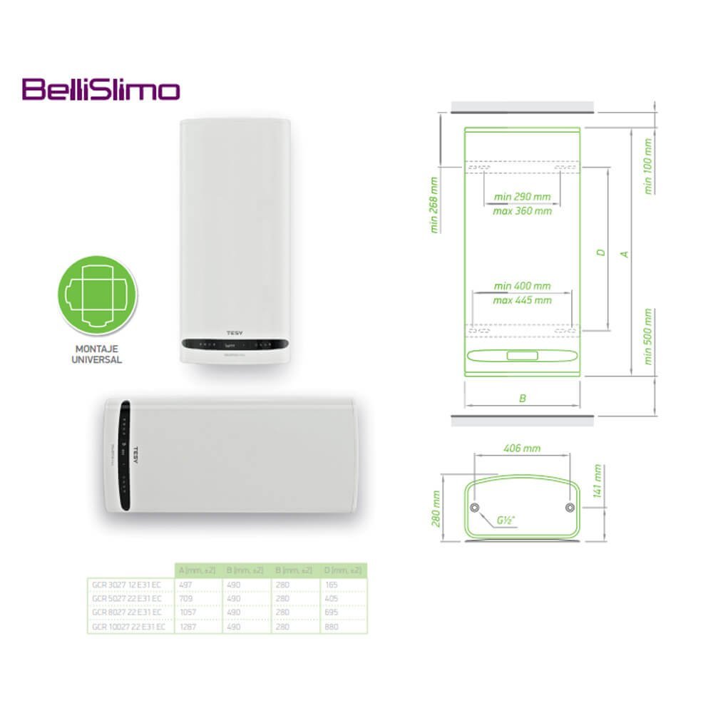 Termo BelliSlimo TESY 30l - Imagen 4